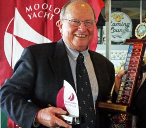 Sailing Member of the Year, Bob Robertson. Credit Mike Kenyon